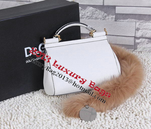 Dolce & Gabbana SICILY Litchi Leather Tote Bags BB4136 Dolce & Gabbana SICILY Litchi Leather Tote Bags BB4136