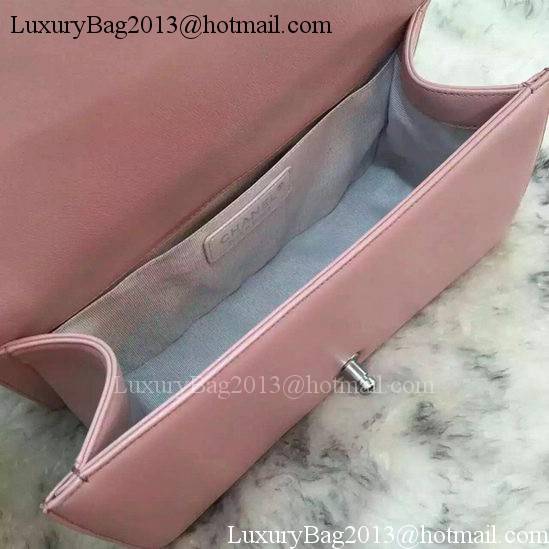 Boy Chanel Flap Shoulder Bag Original Sheepskin A64375 Pink Boy Chanel Flap Shoulder Bag Original Sheepskin A64375 Pink