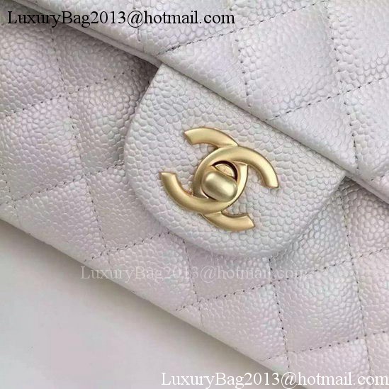 Chanel 2.55 Series Flap Bag OffWhite Cavier Leather A05480 Gold Chanel 2.55 Series Flap Bag OffWhite Cavier Leather A05480 Gold