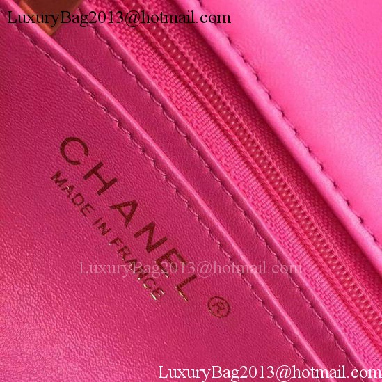 Chanel Classic mini Flap Bag Chevron Sheepskin Leather A68748 Rose Chanel Classic mini Flap Bag Chevron Sheepskin Leather A68748 Rose
