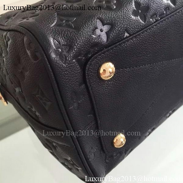 Louis Vuitton Monogram Empreinte Speedy BANDOULIERE 30 M91330 Black Louis Vuitton Monogram Empreinte Speedy BANDOULIERE 30 M91330 Black