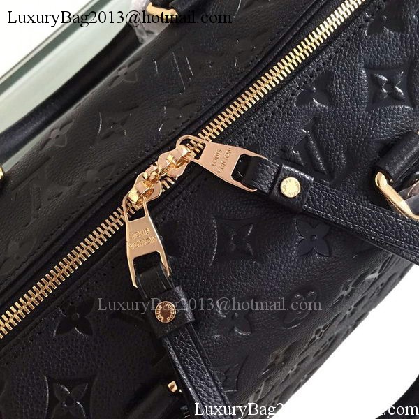 Louis Vuitton Monogram Empreinte Speedy BANDOULIERE 30 M91330 Black Louis Vuitton Monogram Empreinte Speedy BANDOULIERE 30 M91330 Black