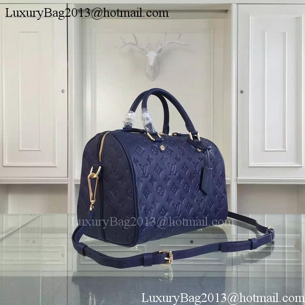 Louis Vuitton Monogram Empreinte Speedy BANDOULIERE 30 M91330 Royal Louis Vuitton Monogram Empreinte Speedy BANDOULIERE 30 M91330 Royal