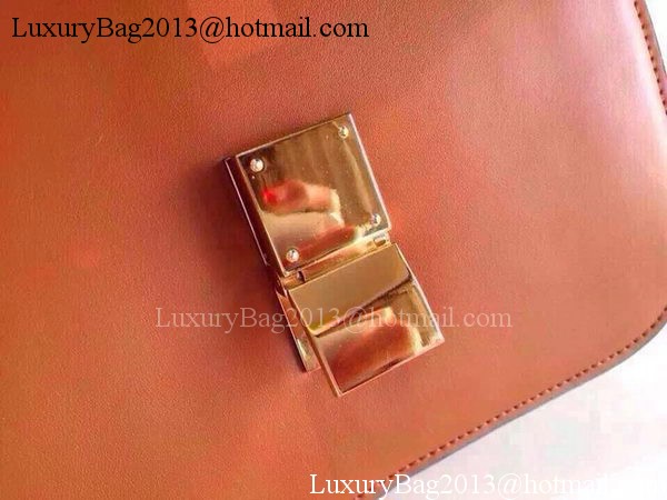 Celine Classic Box Flap Bag Calfskin Leather C2263 Wheat Celine Classic Box Flap Bag Calfskin Leather C2263 Wheat
