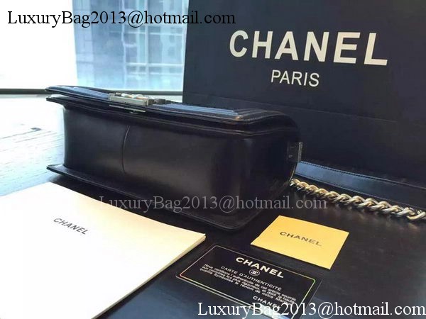Chanel Boy Flap Shoulder Bag Black Python Leather A66095 Silver Chanel Boy Flap Shoulder Bag Black Python Leather A66095 Silver