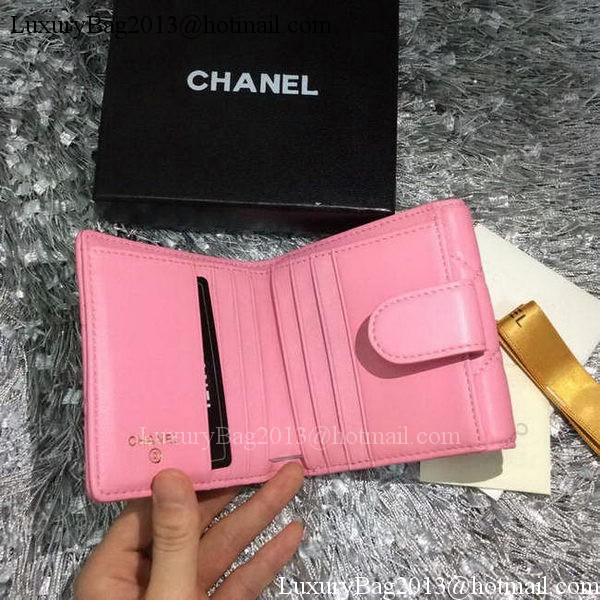 Chanel mini Tri-Fold Wallet Sheepskin Leather A48980 Chanel mini Tri-Fold Wallet Sheepskin Leather A48980
