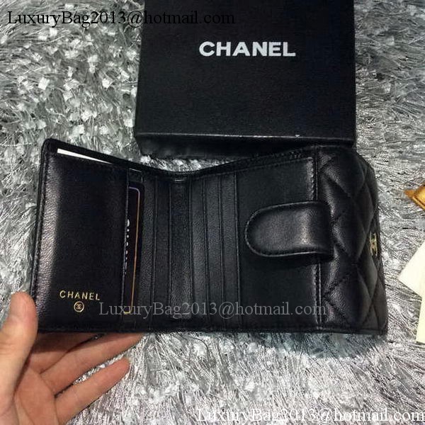 Chanel mini Tri-Fold Wallet Sheepskin Leather A48980 Chanel mini Tri-Fold Wallet Sheepskin Leather A48980