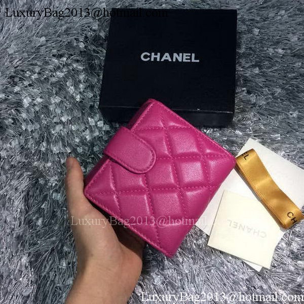 Chanel mini Tri-Fold Wallet Sheepskin Leather A48980 Chanel mini Tri-Fold Wallet Sheepskin Leather A48980