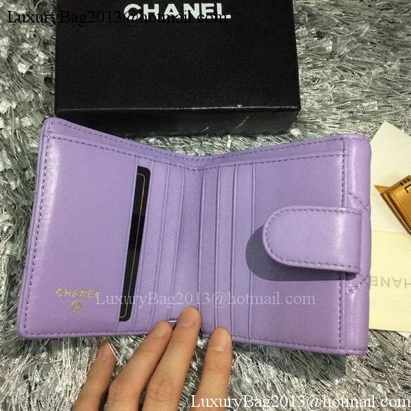 Chanel mini Tri-Fold Wallet Sheepskin Leather A48980 Chanel mini Tri-Fold Wallet Sheepskin Leather A48980