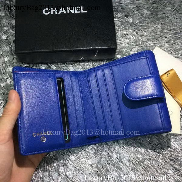 Chanel mini Tri-Fold Wallet Sheepskin Leather A48980 Chanel mini Tri-Fold Wallet Sheepskin Leather A48980