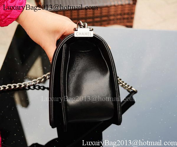 Chanel Boy Flap Shoulder Bags Sheepskin Leather A67086 Black Chanel Boy Flap Shoulder Bags Sheepskin Leather A67086 Black