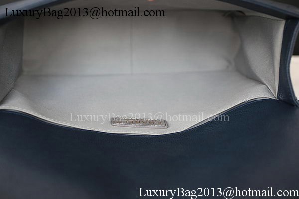 Boy Chanel Flap Shoulder Bag Original Cannage Pattern A67087 Royal