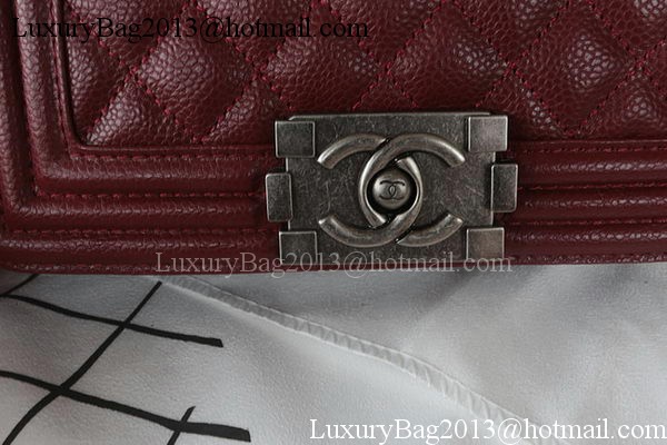 Boy Chanel mini Flap Bag Original Cannage Pattern A67085 Burgundy Boy Chanel mini Flap Bag Original Cannage Pattern A67085 Burgundy