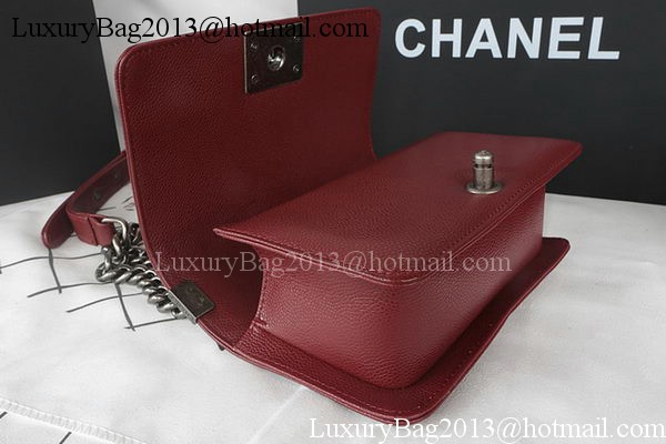 Boy Chanel mini Flap Bag Original Cannage Pattern A67085 Burgundy Boy Chanel mini Flap Bag Original Cannage Pattern A67085 Burgundy