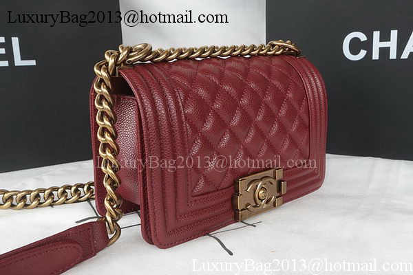 Boy Chanel mini Flap Bag Original Cannage Pattern A67085 Burgundy Boy Chanel mini Flap Bag Original Cannage Pattern A67085 Burgundy
