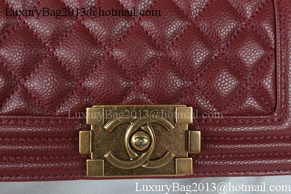 Boy Chanel mini Flap Bag Original Cannage Pattern A67085 Burgundy Boy Chanel mini Flap Bag Original Cannage Pattern A67085 Burgundy