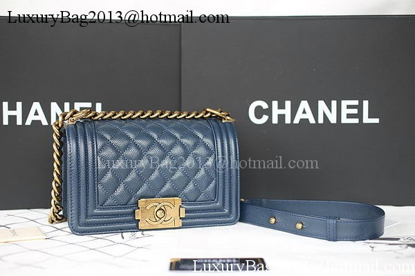 Boy Chanel mini Flap Bag Original Cannage Pattern A67085 Royal Boy Chanel mini Flap Bag Original Cannage Pattern A67085 Royal