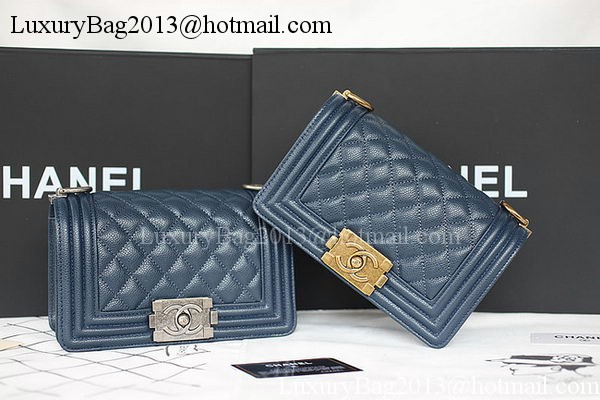 Boy Chanel mini Flap Bag Original Cannage Pattern A67085 Royal Boy Chanel mini Flap Bag Original Cannage Pattern A67085 Royal