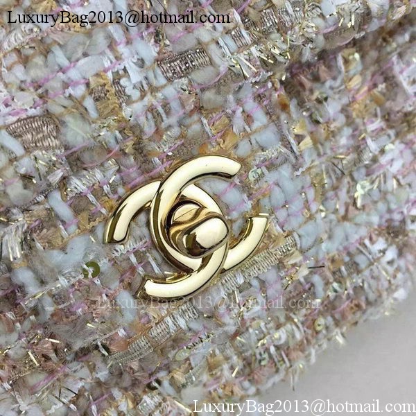 Chanel 2.55 Series Flap Bag Original Fabric A1025 Apricot Chanel 2.55 Series Flap Bag Original Fabric A1025 Apricot