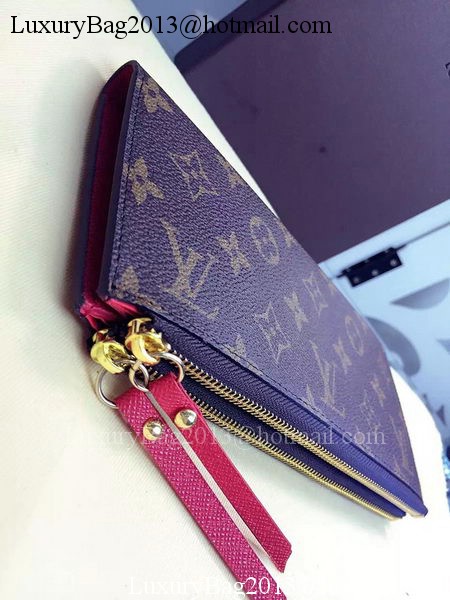 Louis Vuitton Monogram Canvas ADELE WALLET M61287 Red Louis Vuitton Monogram Canvas ADELE WALLET M61287 Red