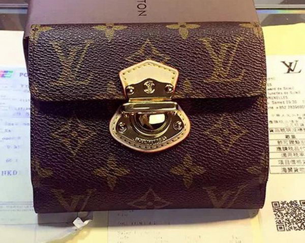 Louis Vuitton Monogram Canvas JOEY WALLET M60211