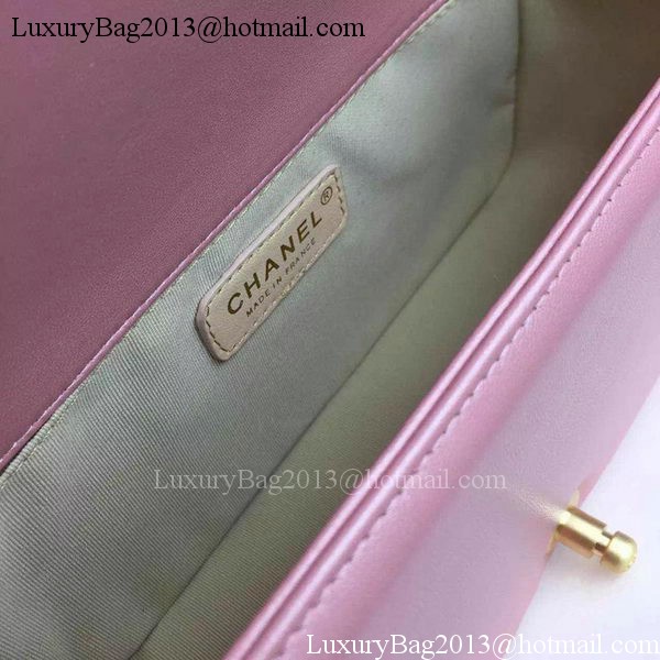 Chanel Boy Flap Shoulder Bags Fluorescence Leather A5708 Chanel Boy Flap Shoulder Bags Fluorescence Leather A5708