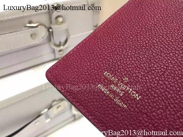 Louis Vuitton Monogram Empreinte SARAH WALLET M61184 Purple Louis Vuitton Monogram Empreinte SARAH WALLET M61184 Purple