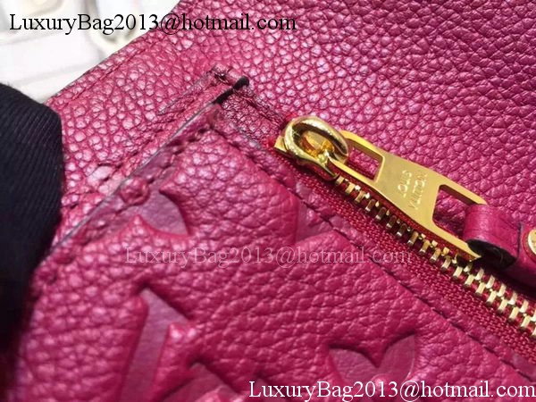Louis Vuitton Monogram Empreinte SARAH WALLET M61184 Purple Louis Vuitton Monogram Empreinte SARAH WALLET M61184 Purple
