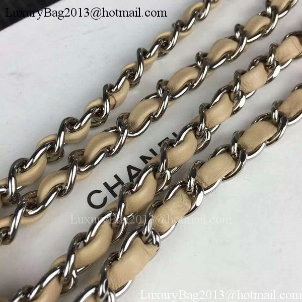 Chanel 2.55 Series Flap Bag Lambskin Leather A5024 Apricot Chanel 2.55 Series Flap Bag Lambskin Leather A5024 Apricot