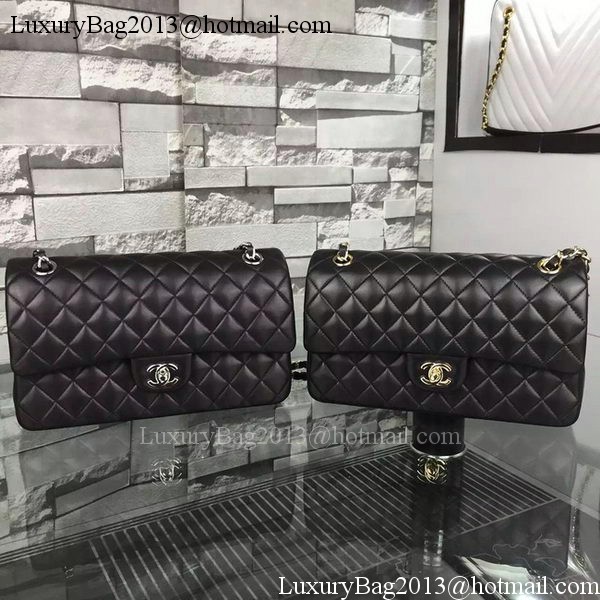 Chanel 2.55 Series Flap Bag Lambskin Leather A5024 Black Chanel 2.55 Series Flap Bag Lambskin Leather A5024 Black