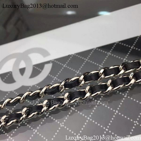 Chanel Flap Shoulder Bag Cannage Pattern A5373 Black Chanel Flap Shoulder Bag Cannage Pattern A5373 Black