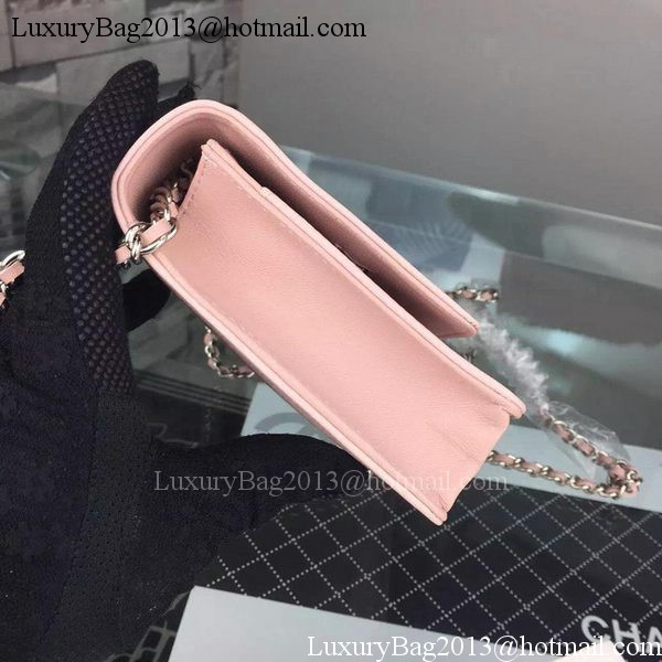 Chanel Flap Shoulder Bag Cannage Pattern A5373 Pink Chanel Flap Shoulder Bag Cannage Pattern A5373 Pink