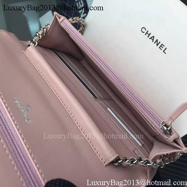 Chanel Flap Shoulder Bag Cannage Pattern A5373 Pink Chanel Flap Shoulder Bag Cannage Pattern A5373 Pink
