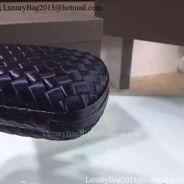 Bottega Veneta STRETCH Knot Sheepskin Leather Clutch BV8651 Black Bottega Veneta STRETCH Knot Sheepskin Leather Clutch BV8651 Black