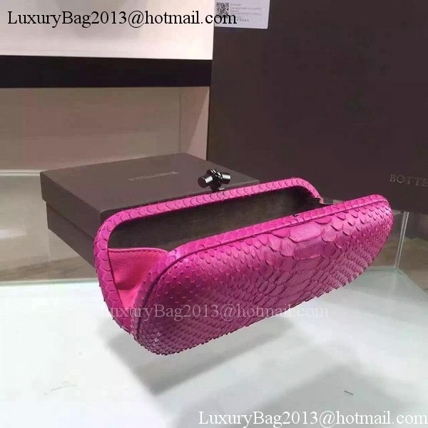 Bottega Veneta Snake Leather Knot Clutch 8651J Bottega Veneta Snake Leather Knot Clutch 8651J