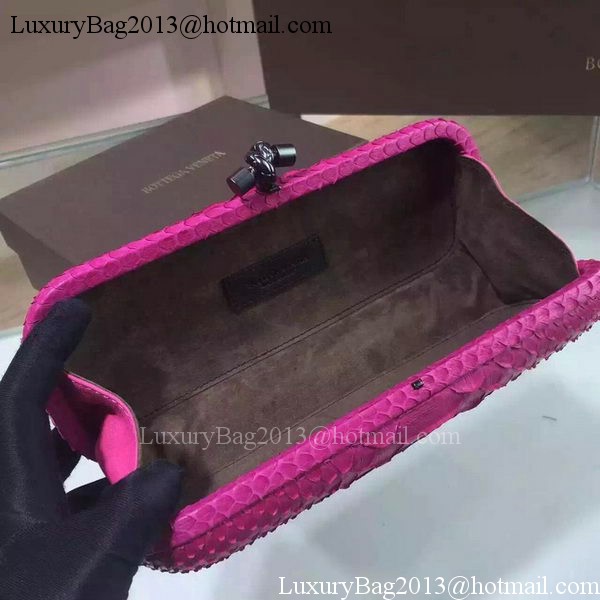 Bottega Veneta Snake Leather Knot Clutch 8651J Bottega Veneta Snake Leather Knot Clutch 8651J