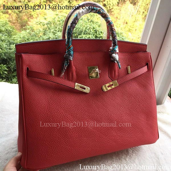 Hermes Birkin 40CM Bag Red Litchi Leather BK40 Gold Hermes Birkin 40CM Bag Red Litchi Leather BK40 Gold