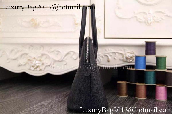 Hermes Bolide 37CM Calfskin Leather Tote Bag B1004 Black Hermes Bolide 37CM Calfskin Leather Tote Bag B1004 Black