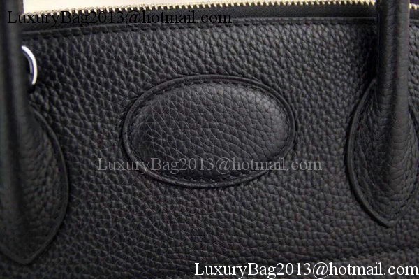 Hermes Bolide 37CM Calfskin Leather Tote Bag B1004 Black Hermes Bolide 37CM Calfskin Leather Tote Bag B1004 Black