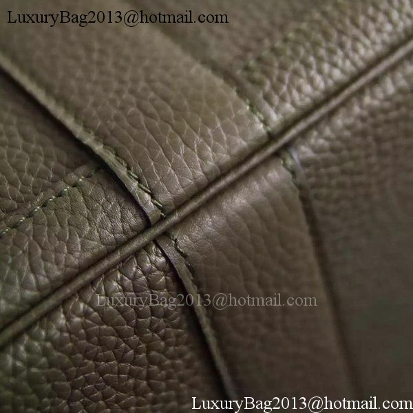 Hermes Garden Party 36cm 30cm Tote Bag Original Leather Dark Brown Hermes Garden Party 36cm 30cm Tote Bag Original Leather Dark Brown