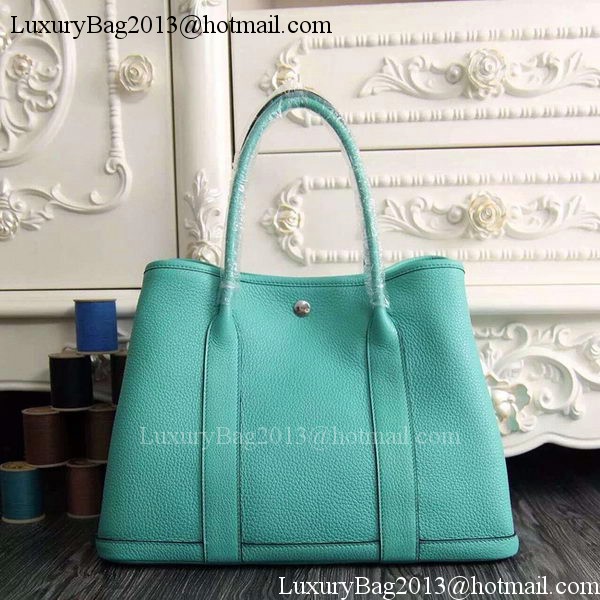 Hermes Garden Party 36cm 30cm Tote Bag Original Leather Light Green Hermes Garden Party 36cm 30cm Tote Bag Original Leather Light Green