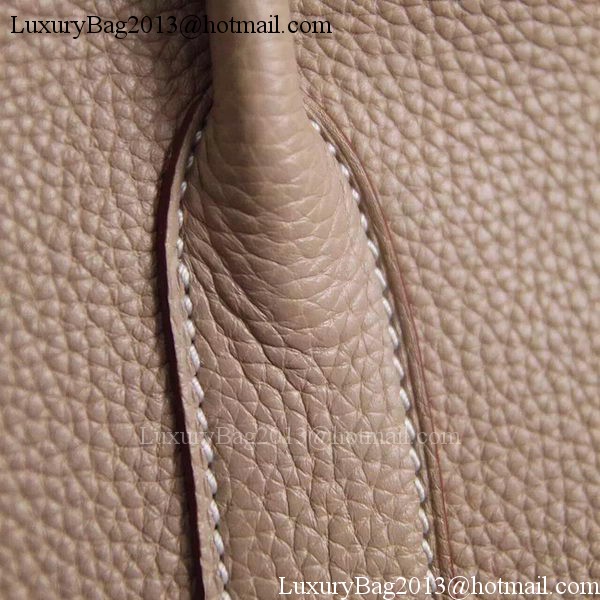 Hermes Garden Party 36cm 30cm Tote Bag Original Leather Light Grey Hermes Garden Party 36cm 30cm Tote Bag Original Leather Light Grey