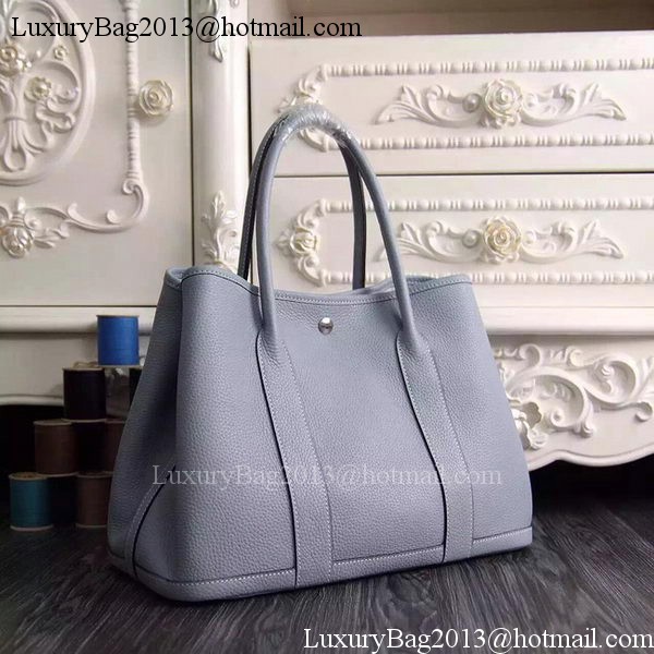 Hermes Garden Party 36cm 30cm Tote Bag Original Leather SkyBlue Hermes Garden Party 36cm 30cm Tote Bag Original Leather SkyBlue