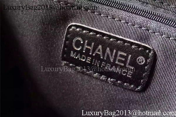 Chanel Large Canvas Tote Shopping Bag A5002 Blue Chanel Large Canvas Tote Shopping Bag A5002 Blue
