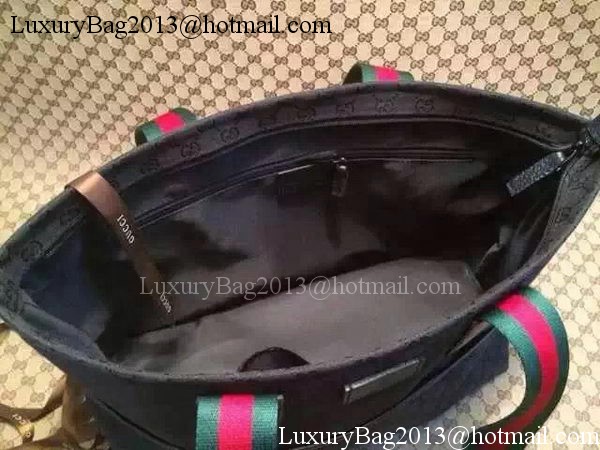 Gucci GG Plus Diaper Tote Bags 155524 Black Gucci GG Plus Diaper Tote Bags 155524 Black