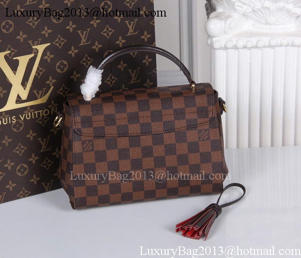 Louis Vuitton Damier Ebene Canvas CROISETTE Bag N41581 Louis Vuitton Damier Ebene Canvas CROISETTE Bag N41581
