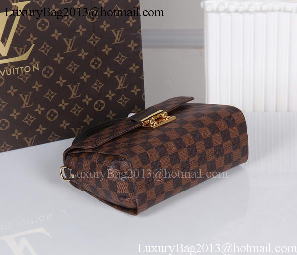 Louis Vuitton Damier Ebene Canvas CROISETTE Bag N41581 Louis Vuitton Damier Ebene Canvas CROISETTE Bag N41581