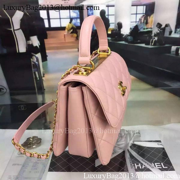 Chanel Classic Top Flap Bag Original Leather A98079 Pink Chanel Classic Top Flap Bag Original Leather A98079 Pink