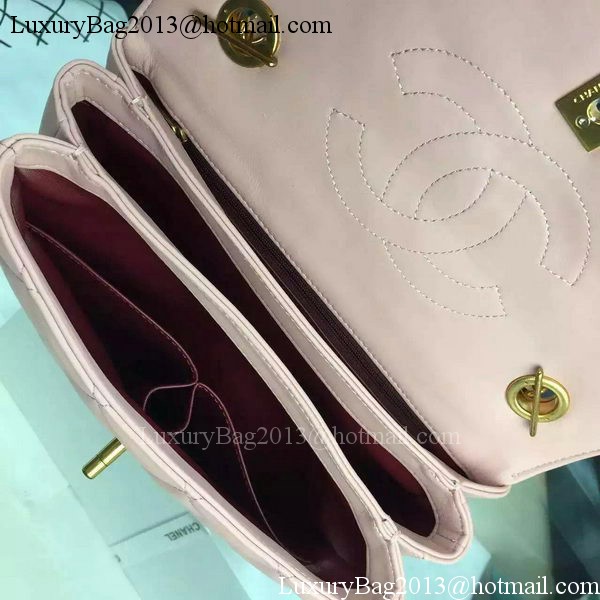 Chanel Classic Top Flap Bag Original Leather A98079 Pink Chanel Classic Top Flap Bag Original Leather A98079 Pink