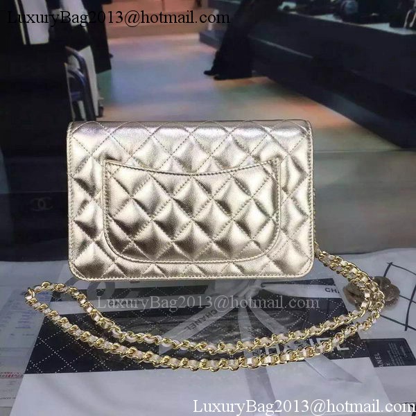 Chanel mini Flap Bag Gold Cannage Pattern A8373 Gold Chanel mini Flap Bag Gold Cannage Pattern A8373 Gold